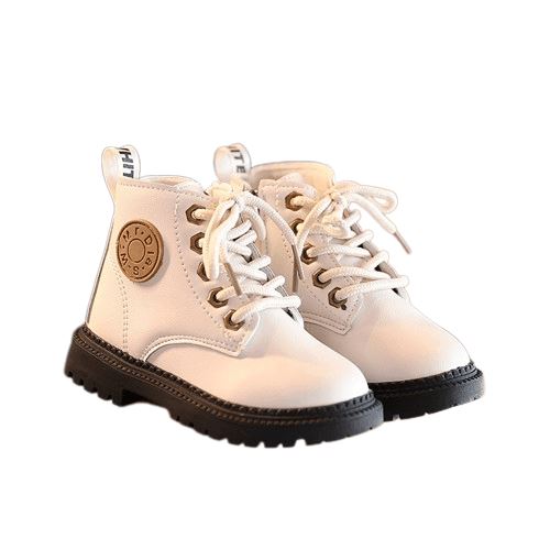 Bota Infantil de Couro - Impermeável SPT_30 Villa Kids Branco 21 