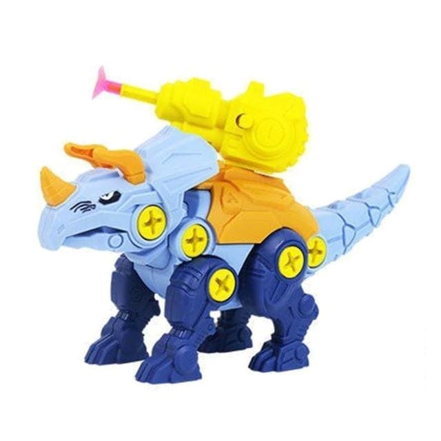 Dino Mega Blast + Frete Grátis dino - brin - 096 VF Villa Kids Azul tricerátops 