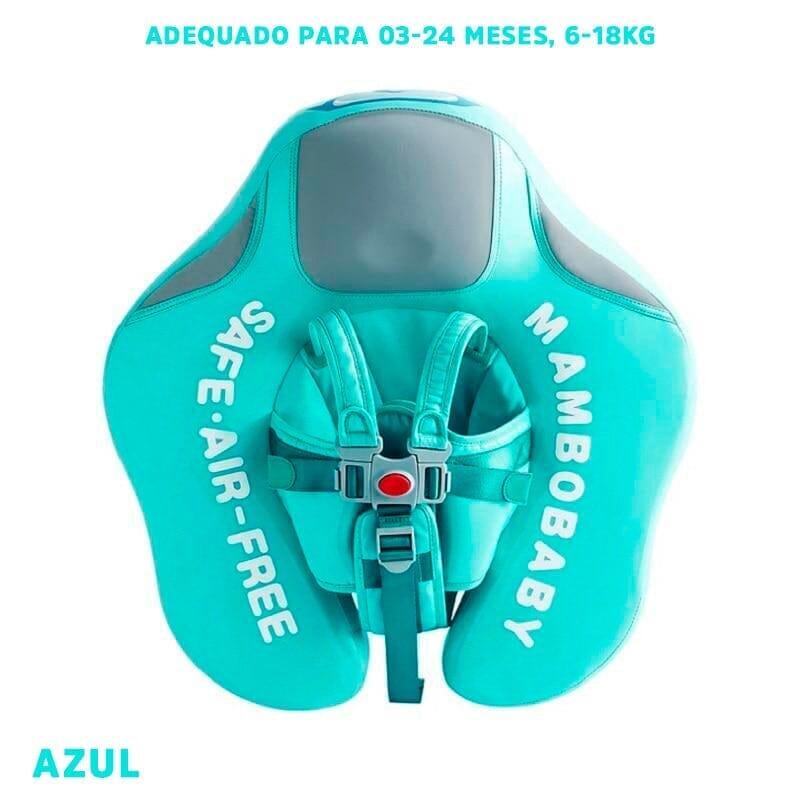 Boia Para Bebês - Waist Float Toy Boia - bebe - 034 VF Villa Kids 3D Climb - Azul 