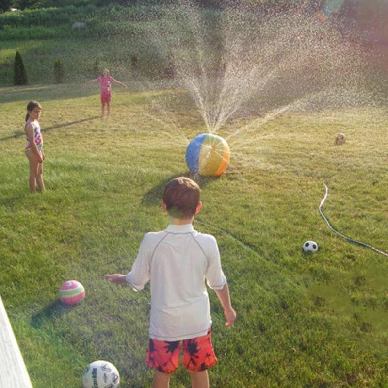 Bola Com Esguicho Para Piscina Pátio Ultra Diversão Bola - brin - 036 VF Villa Kids 