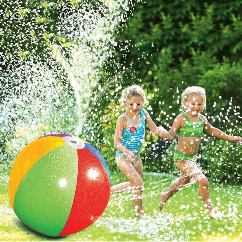 Bola Com Esguicho Para Piscina Pátio Ultra Diversão Bola - brin - 036 VF Villa Kids 