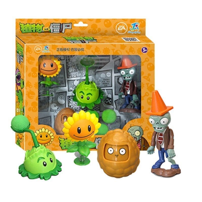 Brinquedos Zumbi Conjunto Plants vs Zumbi Zumbi - brin - 058 VF Villa Kids 