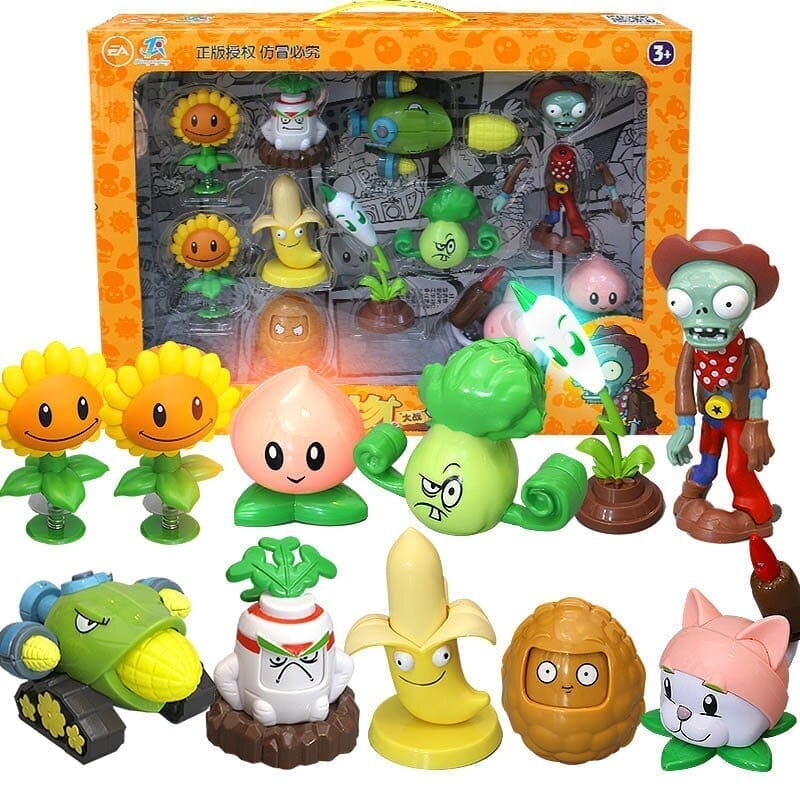 Brinquedos Zumbi Conjunto Plants vs Zumbi Zumbi - brin - 058 VF Villa Kids 