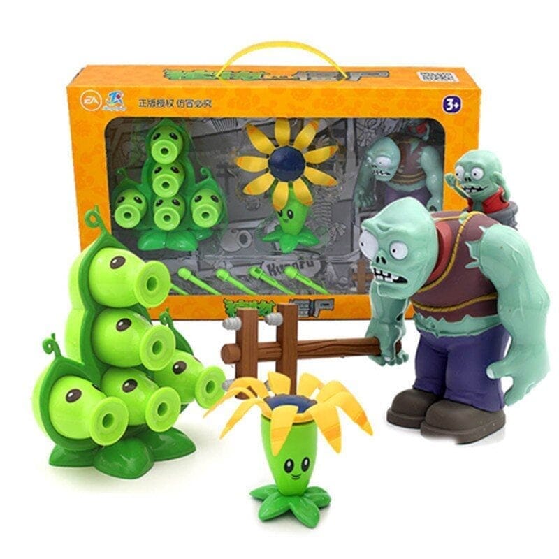 Brinquedos Zumbi Conjunto Plants vs Zumbi Zumbi - brin - 058 VF Villa Kids 