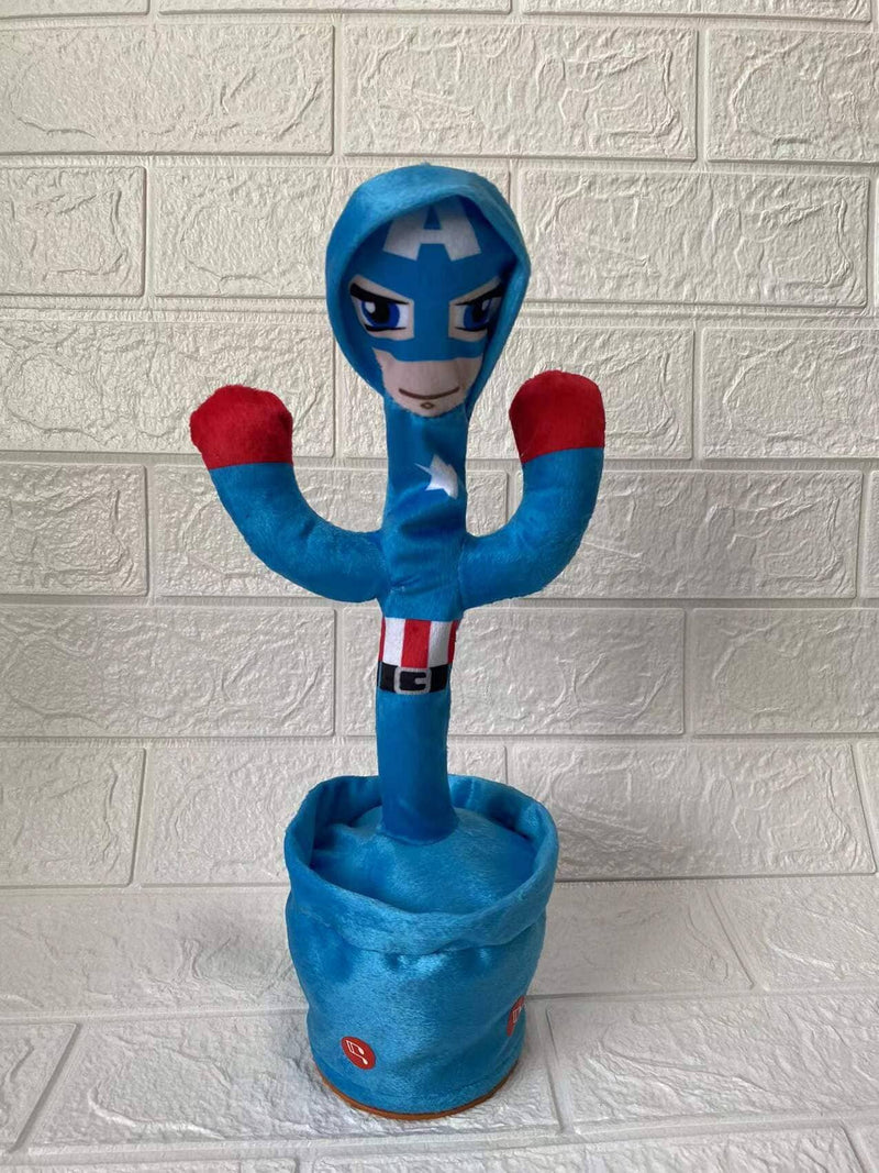 Cante e dance com o Cacto Dançarino da Marvel - O brinquedo divertido para toda a família Cacto Dançarino-bri-307 VF Villa Kids Capitão América 