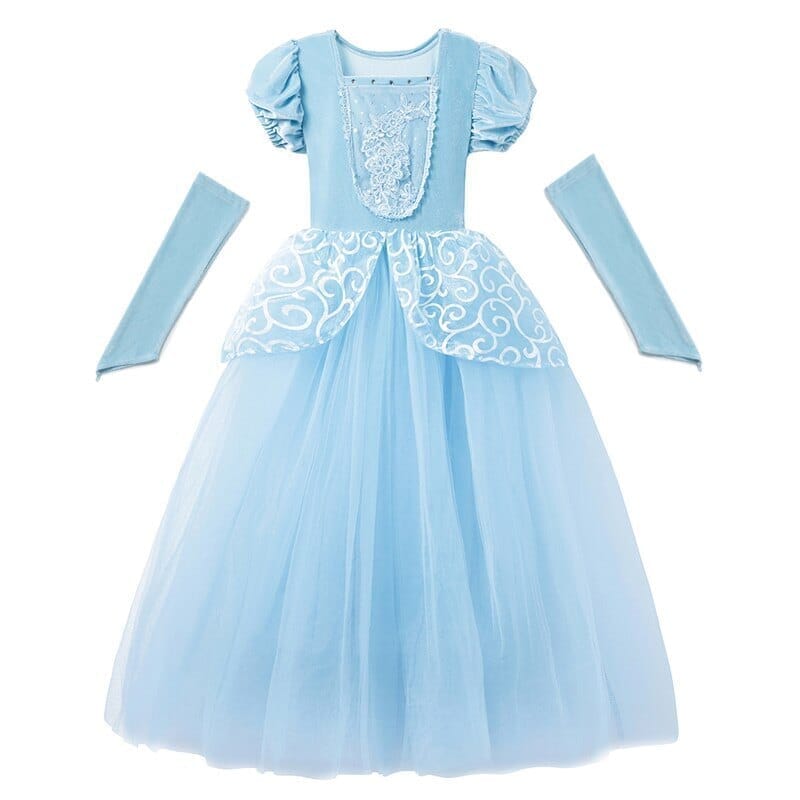 Cinderela Fantasias-fan-250 VF Villa Kids Vestido 2 Anos 