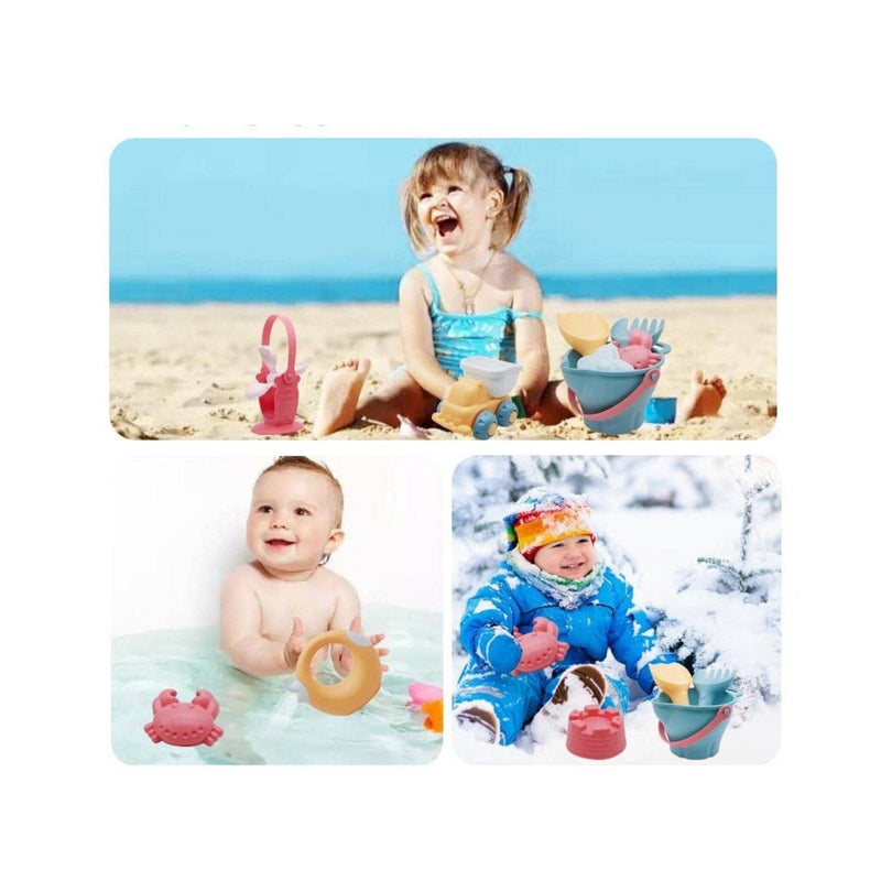 Conjunto De Brinquedos Para Praia - 17 Peças Brinquedos - brin - 085 VF Villa Kids 