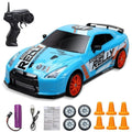 Drift-Car Drift-Car-brin-382 VF Villa Kids GTR Azul e Branco 