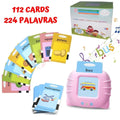 English Kids - O brinquedo que ensina inglês! English-edu-270 VF Villa Kids Rosa 112 cards - 224 palavras 