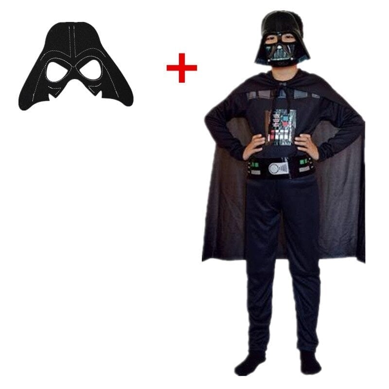 Fantasia Darth Vader Com Enchimento Fantasia Darth Vader Com Enchimnto-fan-359 VF Villa Kids 