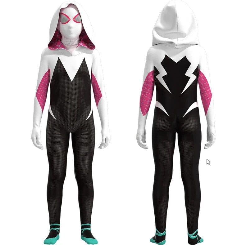 Fantasia Infantil Cosplay Spider Gwen Aranha Fantasma 2 Fantasia Infantil Cosplay Spider Gwen Aranha Fantasma 2-fan-334 VF Villa Kids 