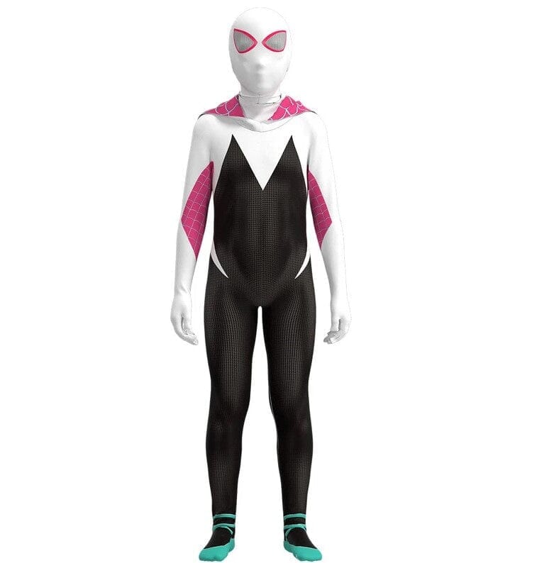 Fantasia Infantil Cosplay Spider Gwen Aranha Fantasma 2 Fantasia Infantil Cosplay Spider Gwen Aranha Fantasma 2-fan-334 VF Villa Kids 