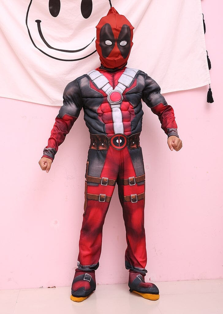 Fantasia Infantil Deadpool Com Enchimento Fantasia Infantil Deadpool Com Enchimento-fan-363 VF Villa Kids 