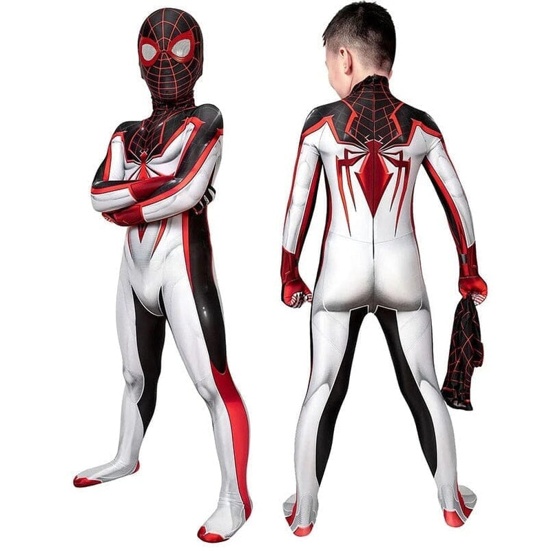 Fantasia Infantil Homem-Aranha Miles Morales Game ps5 Cosplay Fantasia Infantil Homem-Aranha Miles Morales-fan-333 VF Villa Kids PPP 