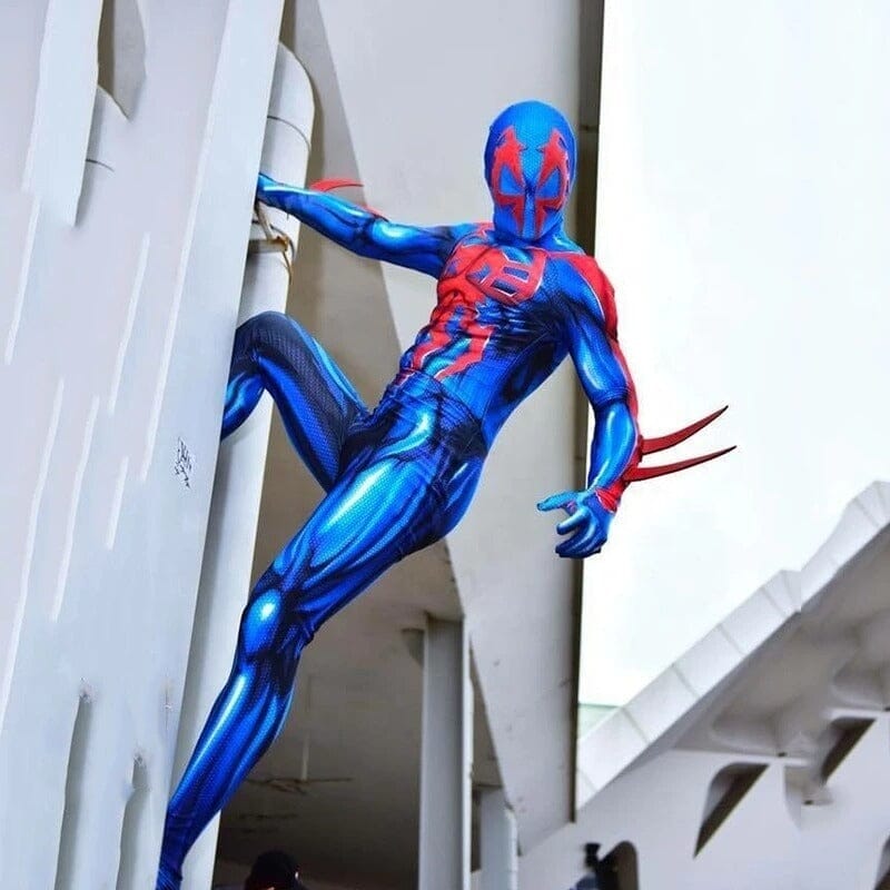 Fantasia Infantil Homem-Aranha Spider-Man 2099 Traje Cosplay Fantasia Infantil Homem-Aranha 2099-fan-336 VF Villa Kids PPP 