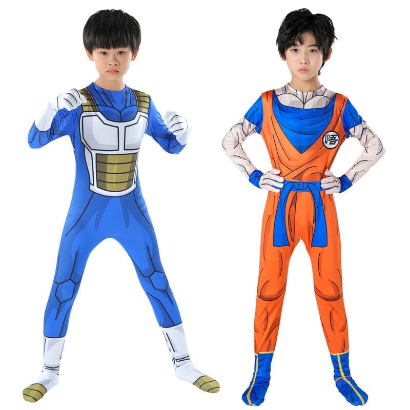 Fantasia Infantil Principe Vegeta e Son GOKU Dragon Ball Fantasia Infantil Vegeta e GOKU Dragon Ball Cosplay-fan-357 VF Villa Kids 