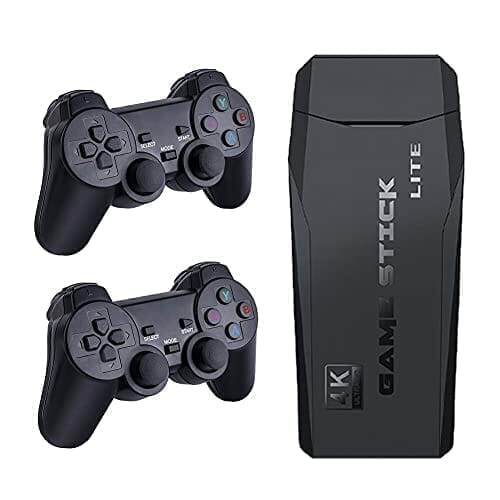 Game Stick 4k com 2 Manetes e 11.420 JOGOS Game Stick 4k-bri-282 Villa Kids 