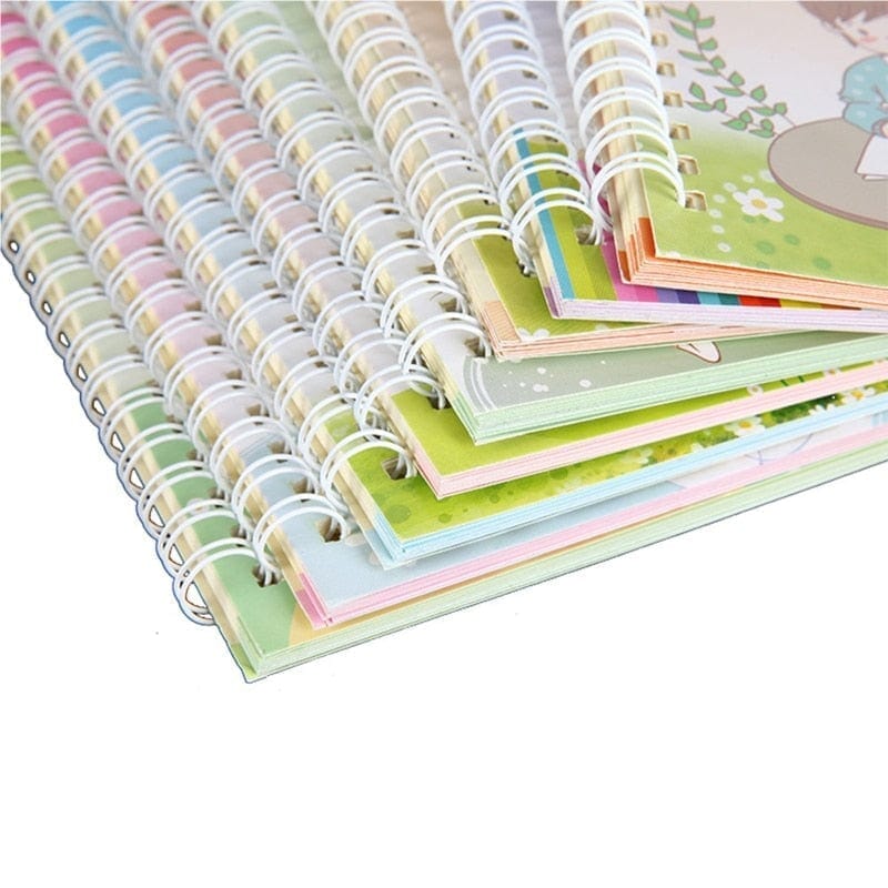 Kit 04 Cadernos de caligrafia + Brinde extra caderno -edu-134 VF Vila Kids 