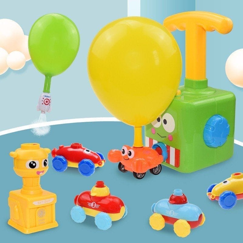 Lançador de Balão - Kit 5 Brinquedos (12 Balões de Brinde) Lançador -brin - 146 VF Villa Kids 