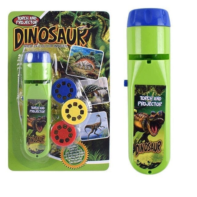 Lanterna Infantil Com Projeção De Imagens Lanterna - brin - 147 VF Villa Kids Dinossauros 