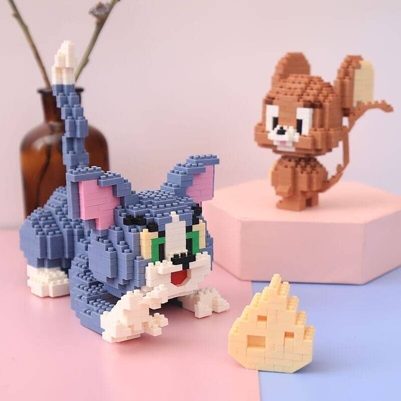 Lego de Montar Tom e Jerry Lego de Montar Tom e Jerry-bri-297 Villa Kids 