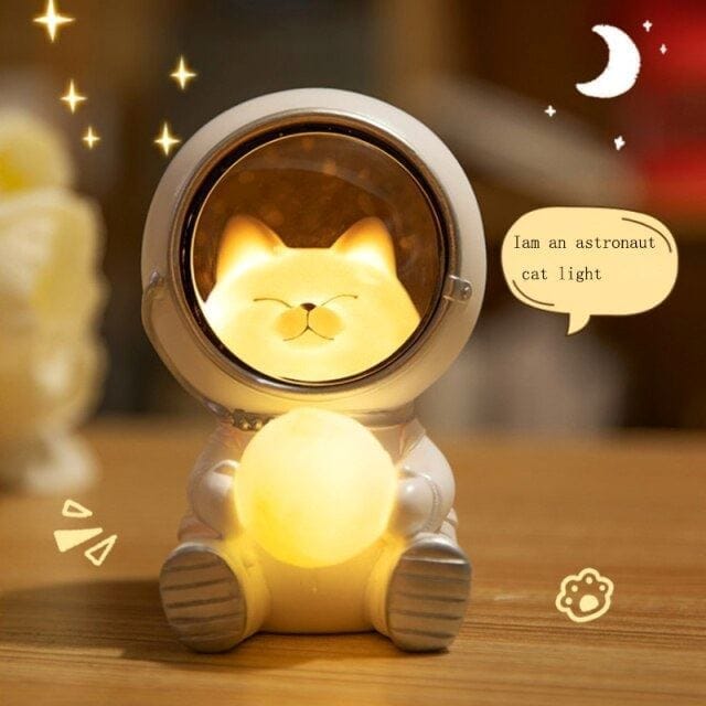 Luminária de Astronauta Pet - Para Crianças Luminária -brin - 152 VF Villa Kids 