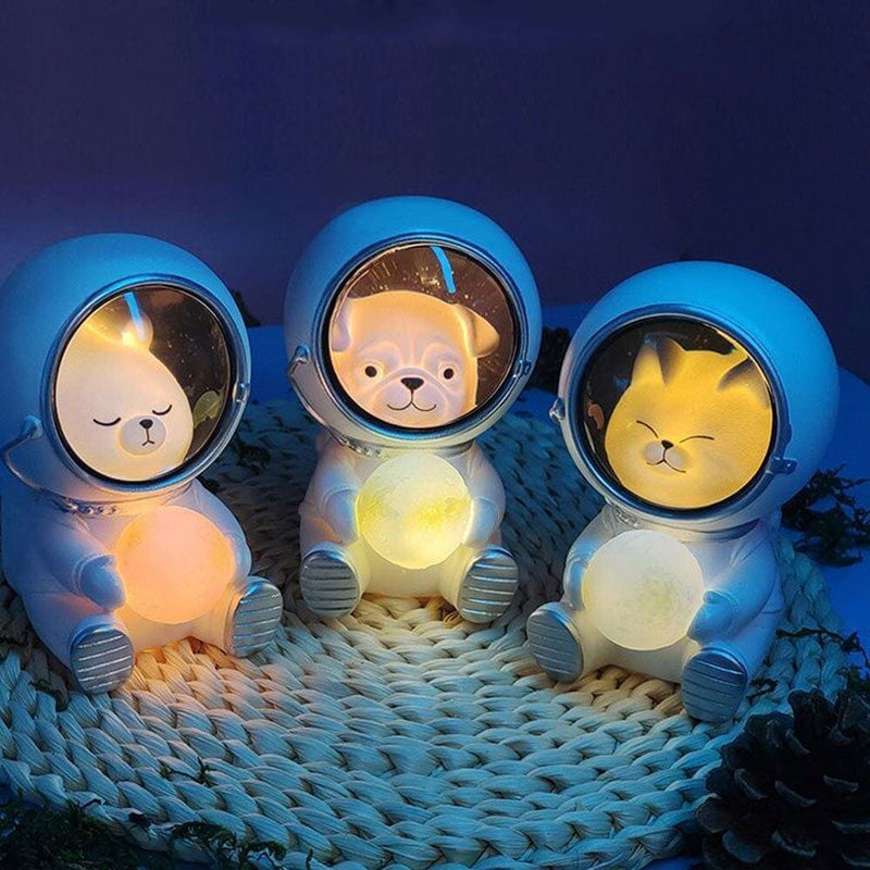 Luminária de Astronauta Pet - Para Crianças Luminária -brin - 152 VF Villa Kids 