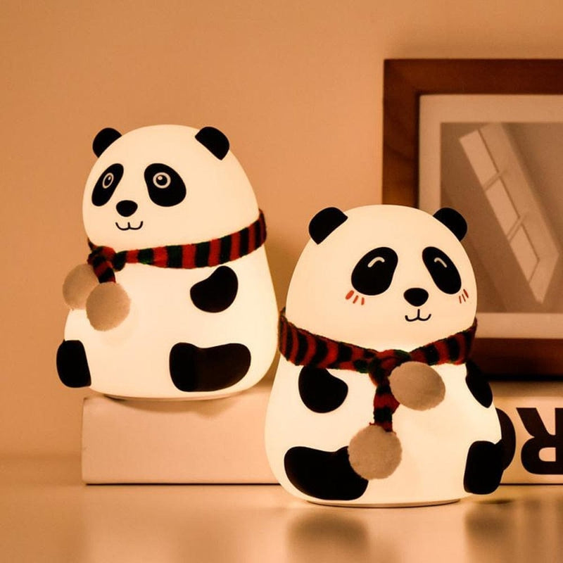 Luminária De Panda Com Led USB Silicone Luminária -brin - 154 VF Villa Kids 