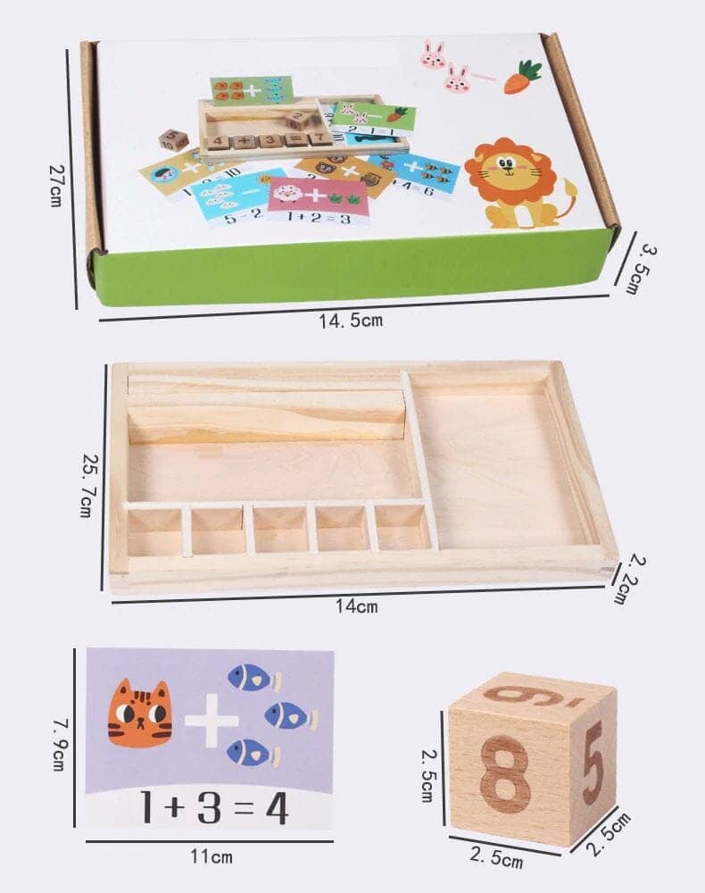 Matemática Divertida a Melhor Forma de ensinar Seus Filho(a)! Brinquedo-bri-258 VF Villa Kids 