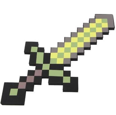 Minecraft Espada Picareta Diamante Original EVA Brinquedo Minecraft - -brin - 176 VF Villa Kids 